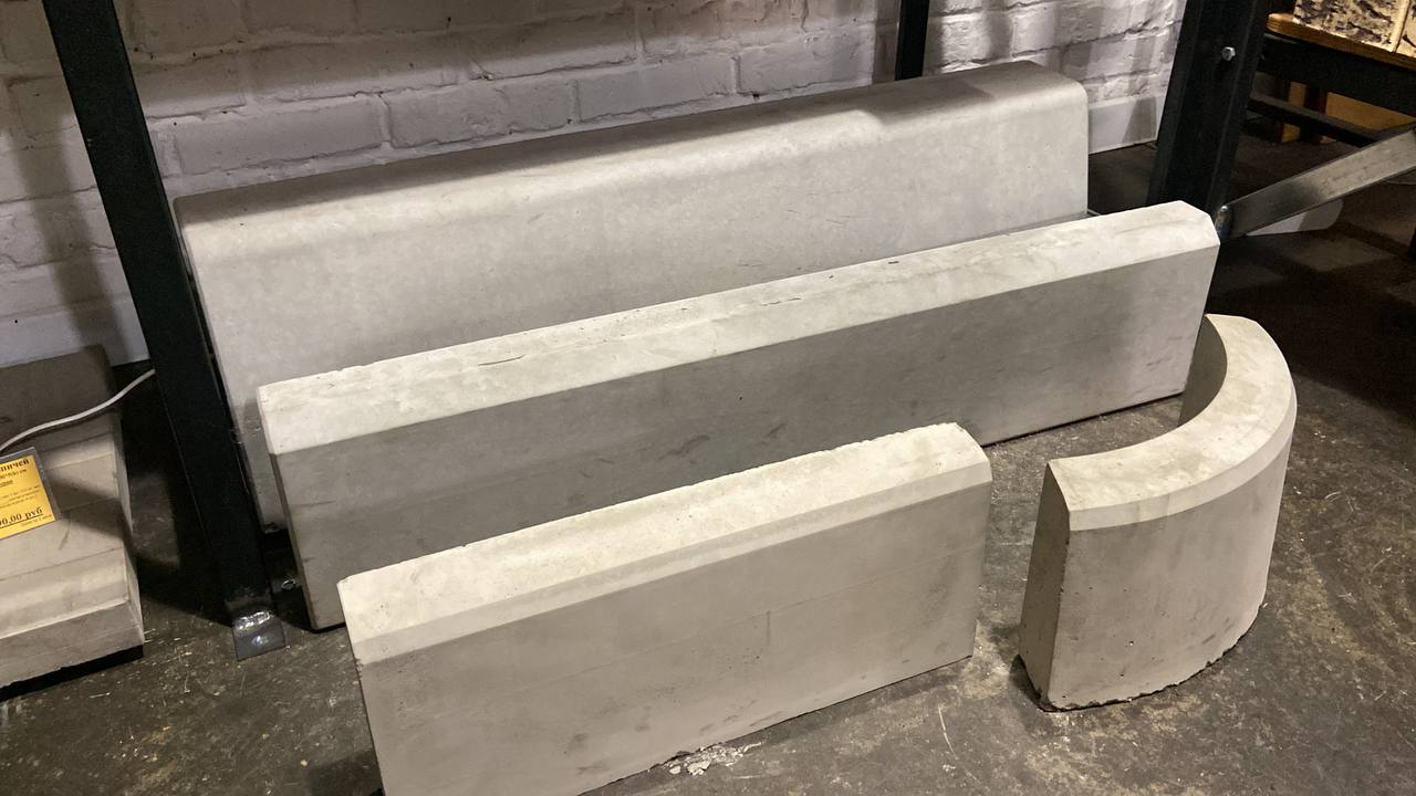 Бордюры тротуарные, дорожные, магистральные