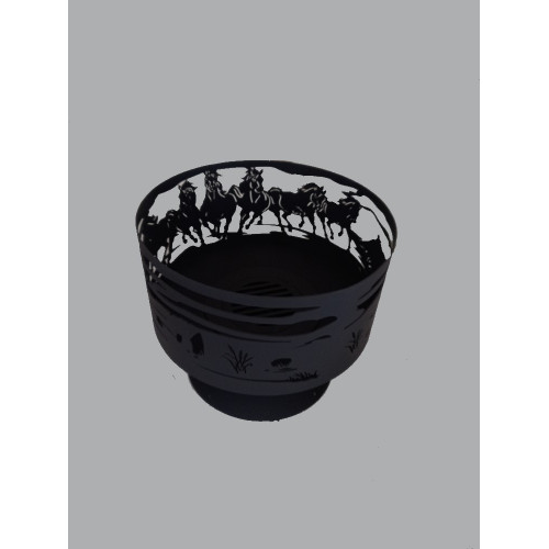 Костровая чаша «Кони»