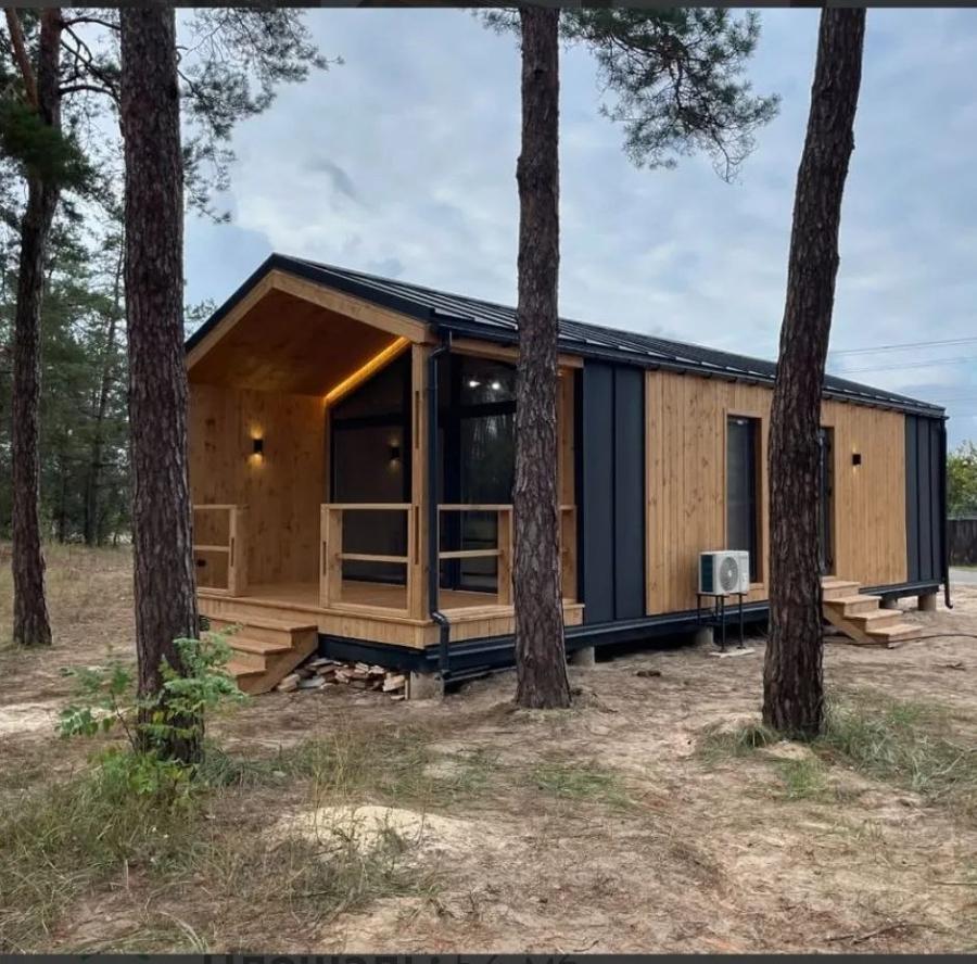 Модульный дом из бруса 5х6 м: Простор, свет и премиальный уют в вашем распоряжении